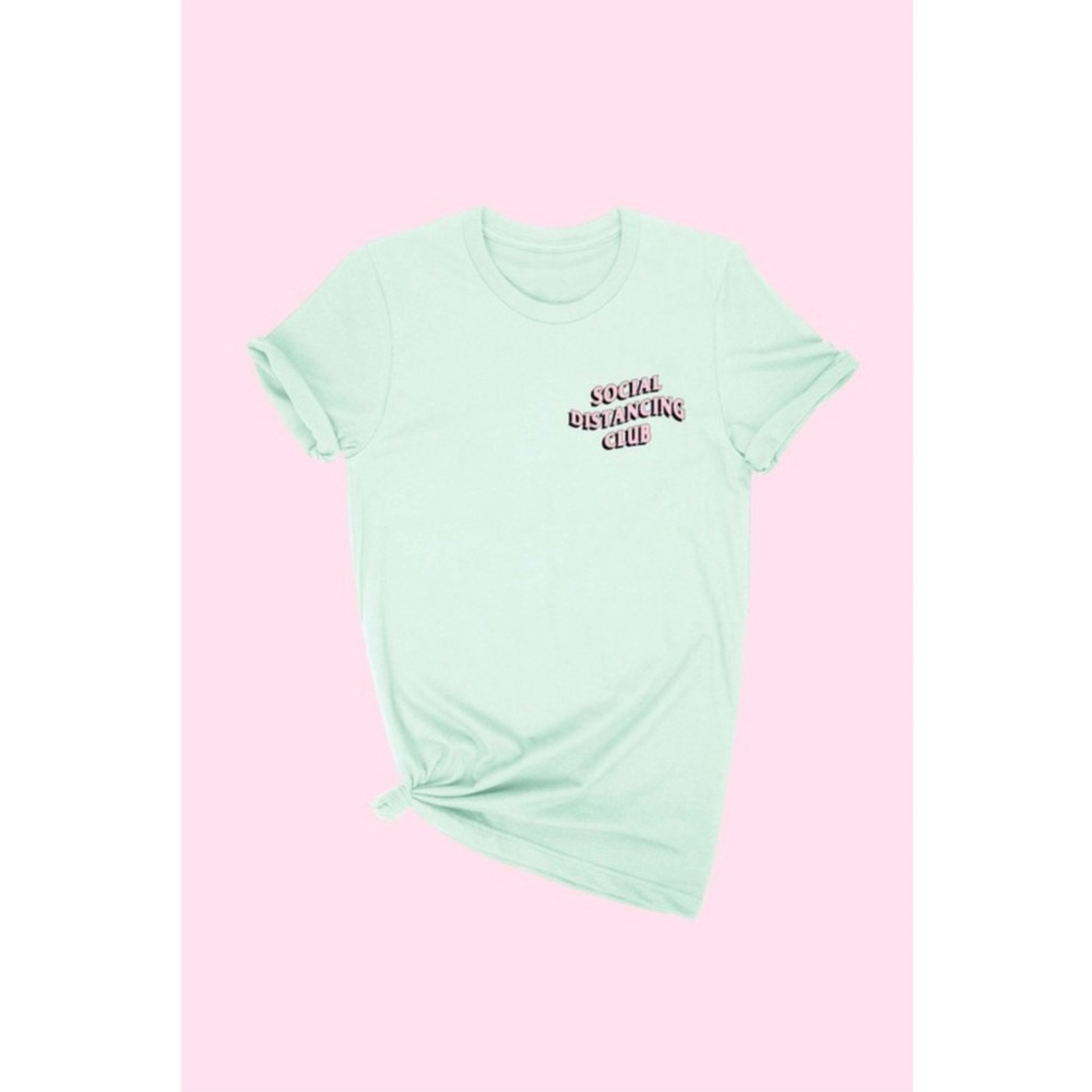 Social Distancing Club Graphic Tee - Picture 6 of 7